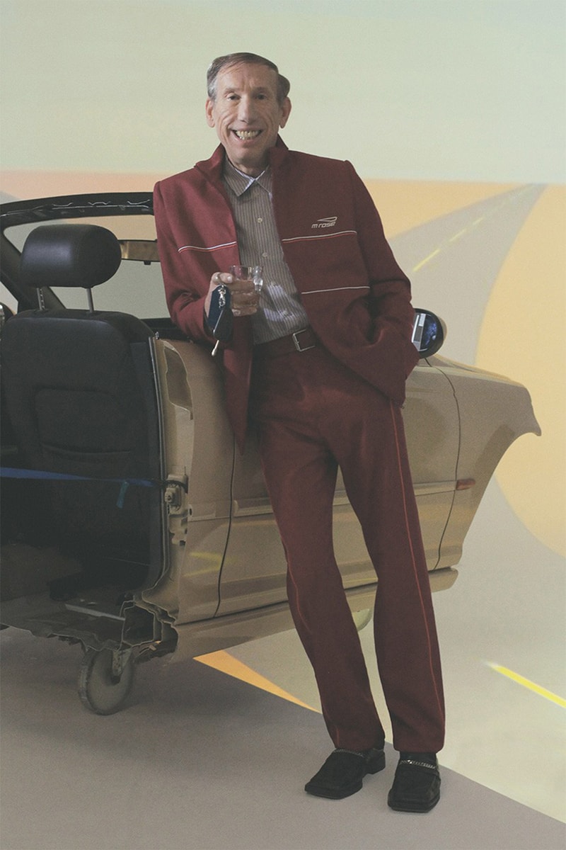 Martine Rose SS22 Collection Lookbook Jacket Pants Red