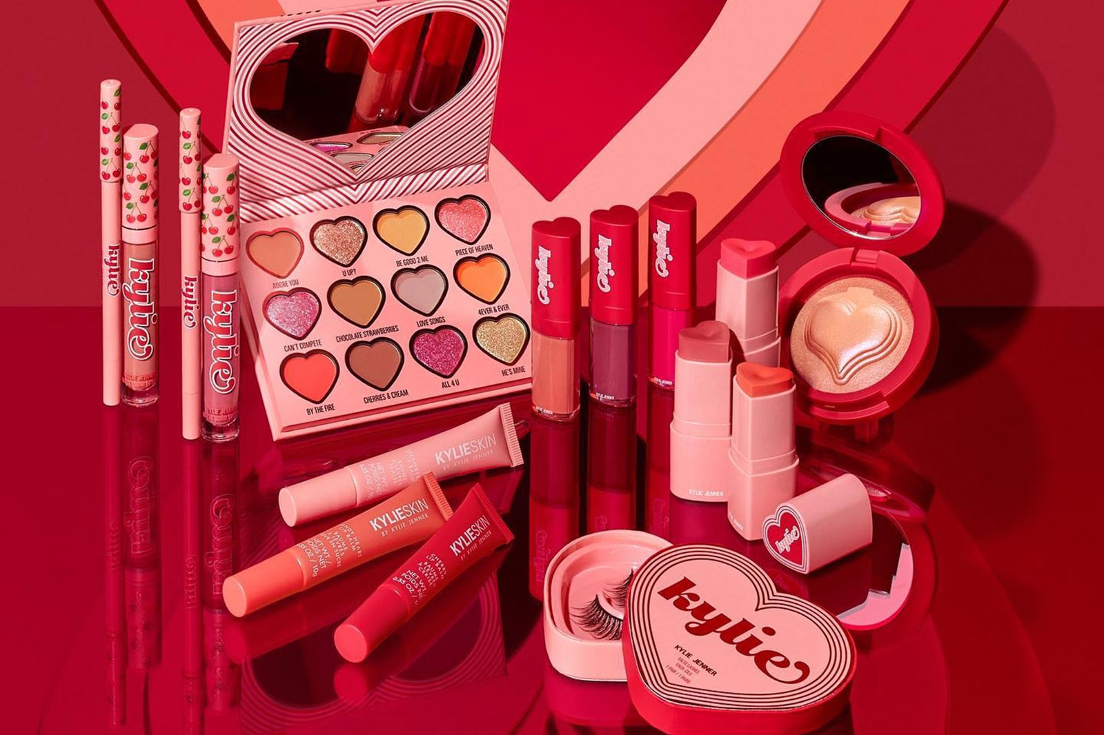 Miu Miu New Balance 574 Collaboration Kylie Cosmetics Valentines Day Collection