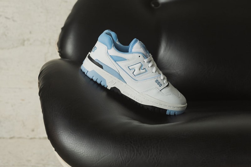 New Balance 550 UNC Baby Blue White Sneakers Footwear Kicks Shoes