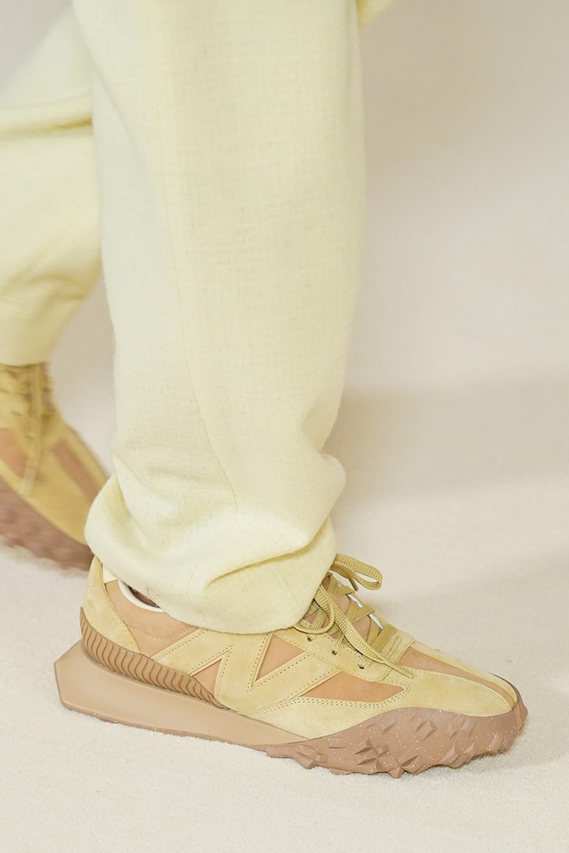 AURALEE New Balance XC-72 Collaboration Sneakers Yellow Pastel