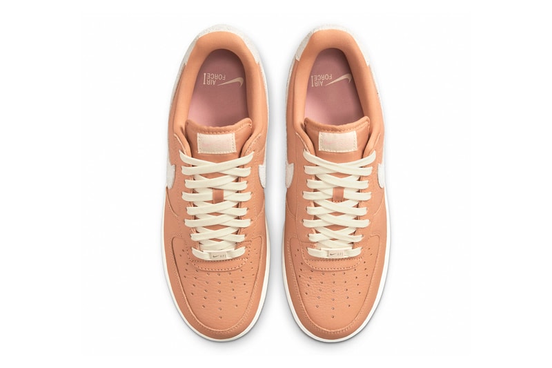 Nike Air Force 1 Craft Sneakers Beige Gum Price Release Date Insole Details