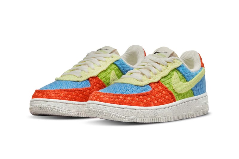 Sustainable Hemp Fabrics Cover the Nike Air Force 1