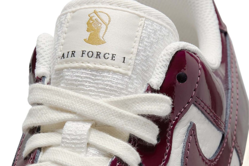 Nike Air Force 1 Low Rome Burgundy White Price Release Date