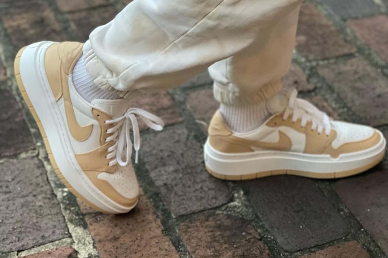 Nike Air Jordan 1 LV8D Elevated Platform White Tan Price Release Date