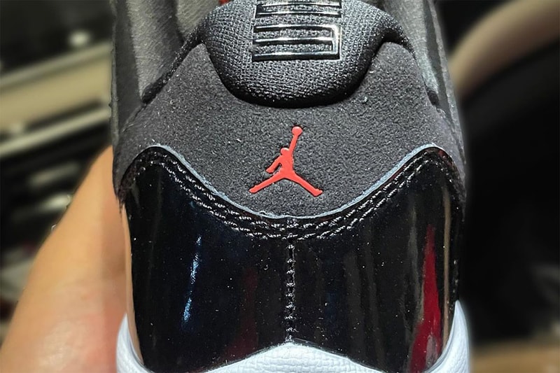 Nike Air Jordan 11 Low AJ11 72–10 Sneakers Black Gym Red White