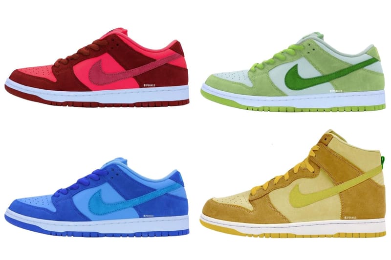 Take a First Look at the Nike Dunk Fruit Pack
