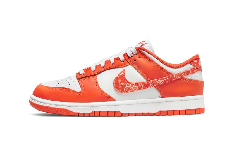 Nike Dunk Low Orange Paisley Pack Price Release Date