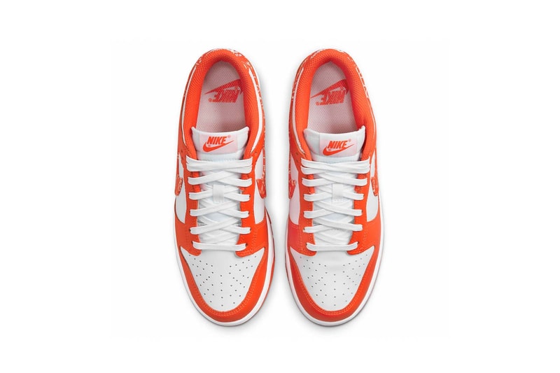 Nike Dunk Low Orange Paisley Pack Price Release Date