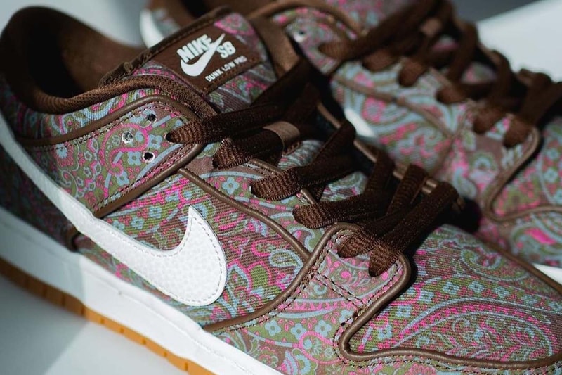 Nike SB Dunk Low Paisley Price Release Date