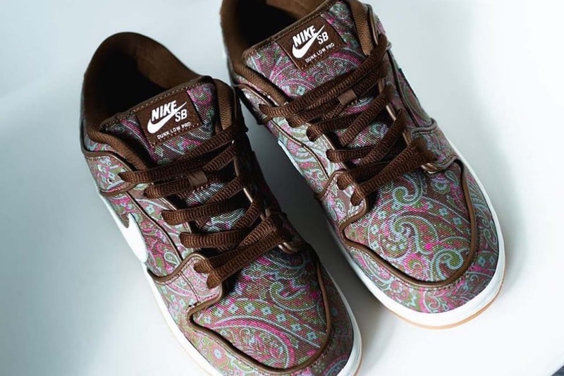 travis klow Kelce Nike Releases Paisley Dunk Low