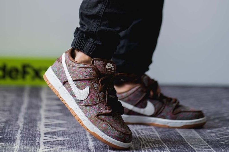 Nike SB Dunk Low Paisley Price Release Date
