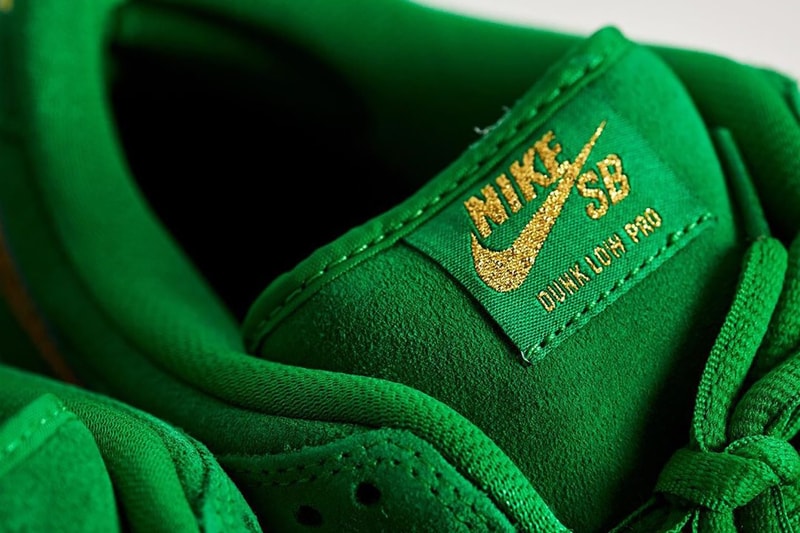Nike SB Dunk Low St. Patrick's Day Lucky Green Metallic Gold Price Release Date