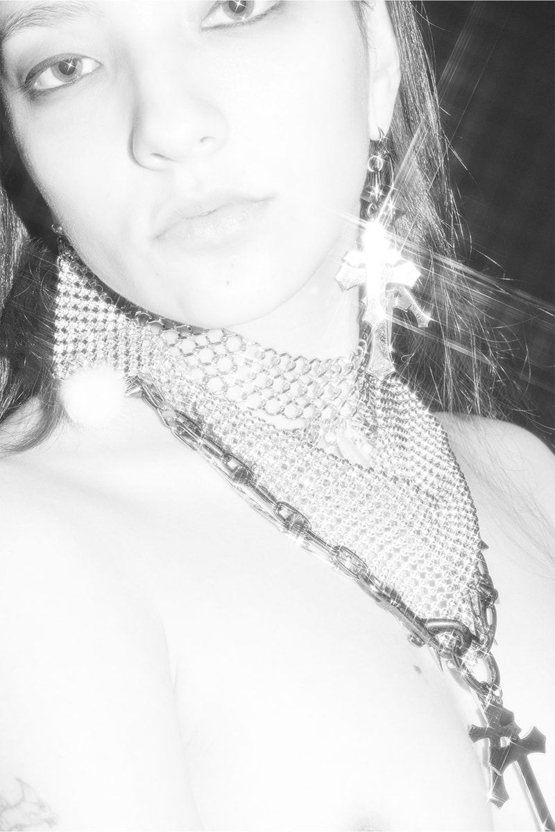 OHTNYC I BELIEVE IN VIRTUAL LOVE Jewelry Collection Chain Necklaces Earrings Release 