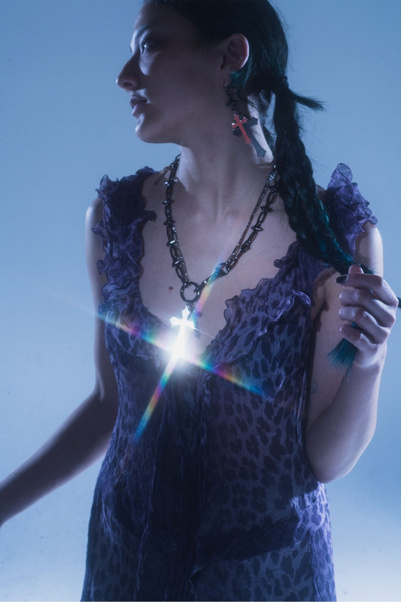 OHTNYC I BELIEVE IN VIRTUAL LOVE Jewelry Collection Chain Necklaces Earrings Release 