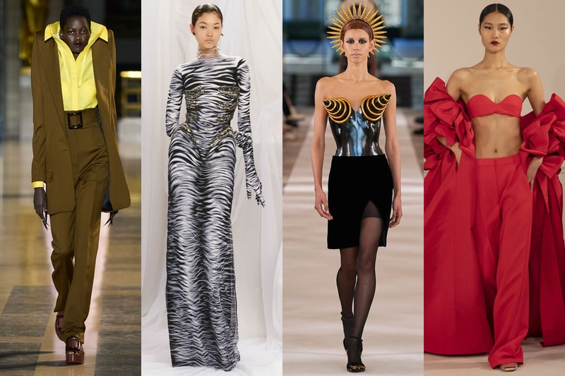 Paris Couture Week Spring 2022 Viktor & Rolf Jean Paul Gaultier Schiaparelli Valentino