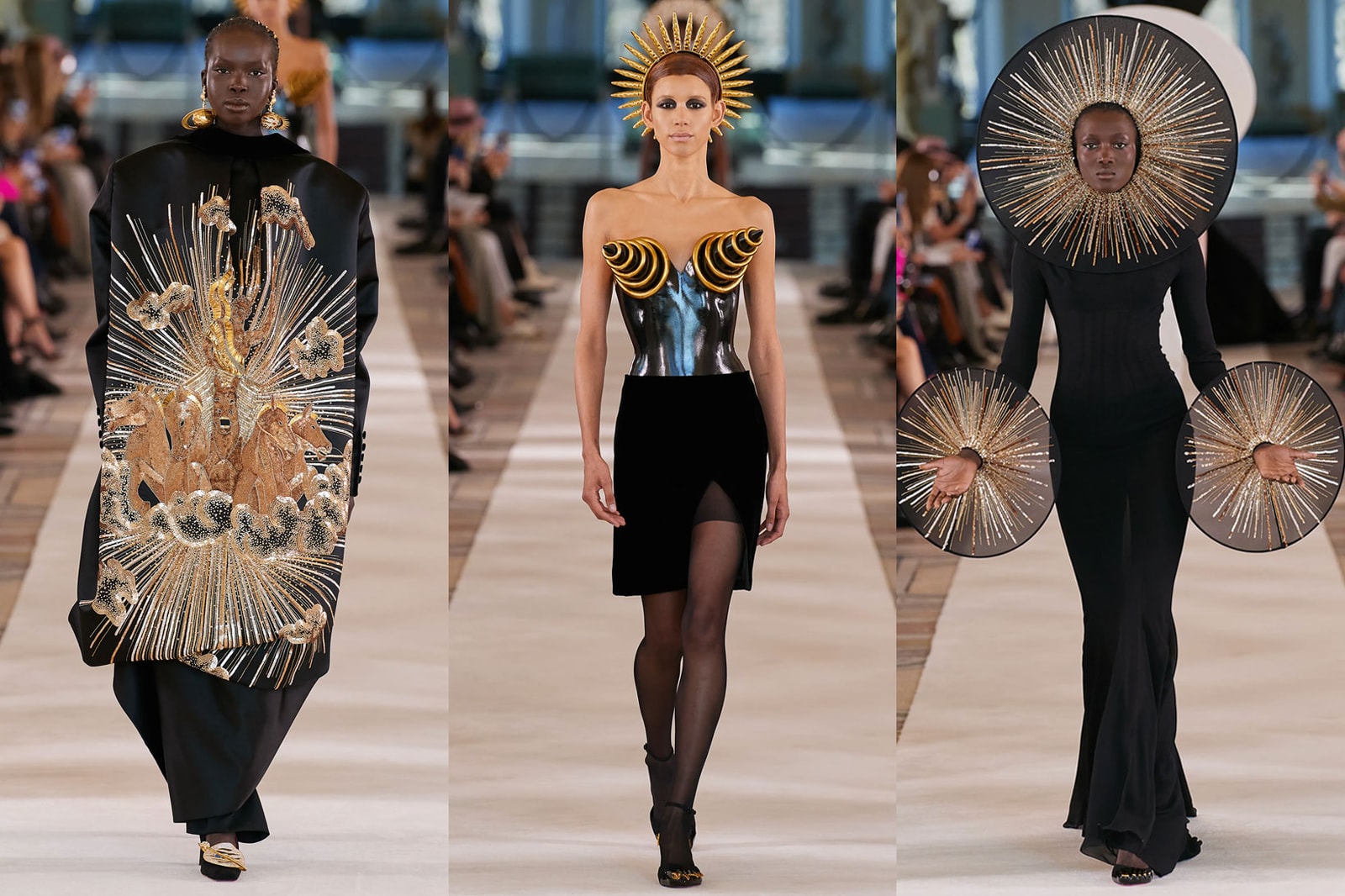 Paris Haute Couture Fashion Week Spring Summer Best Collections Top Shows Jean Paul Gaultier Schiaparelli Valentino