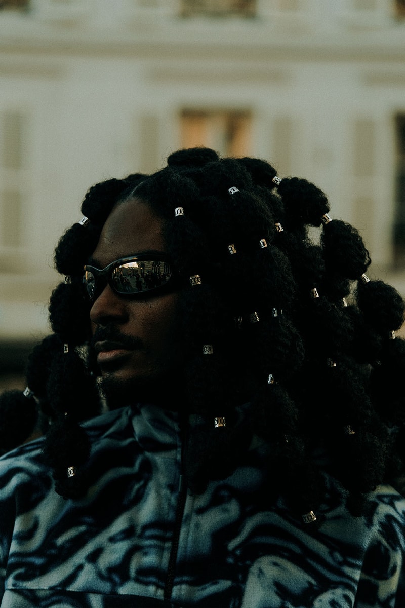 Paris Fashion Week Mens Fall Winter 2022 FW22 Street Style Kanye West Julia Fox