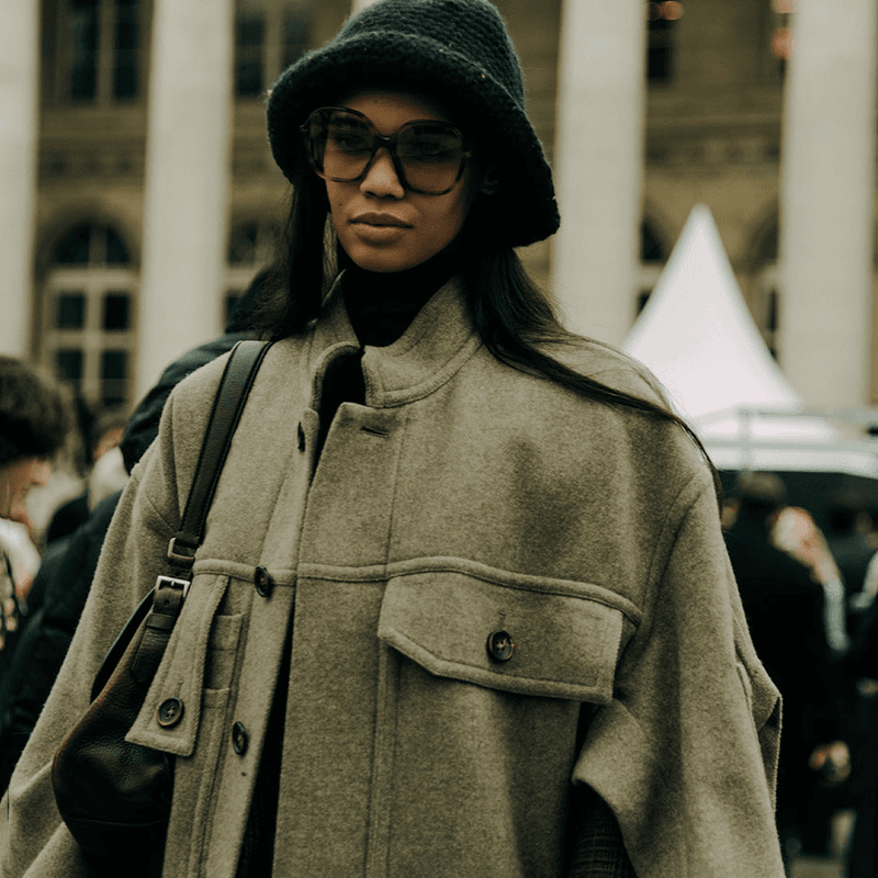 Paris Fashion Week Mens Fall Winter 2022 FW22 Street Style Kanye West Julia Fox