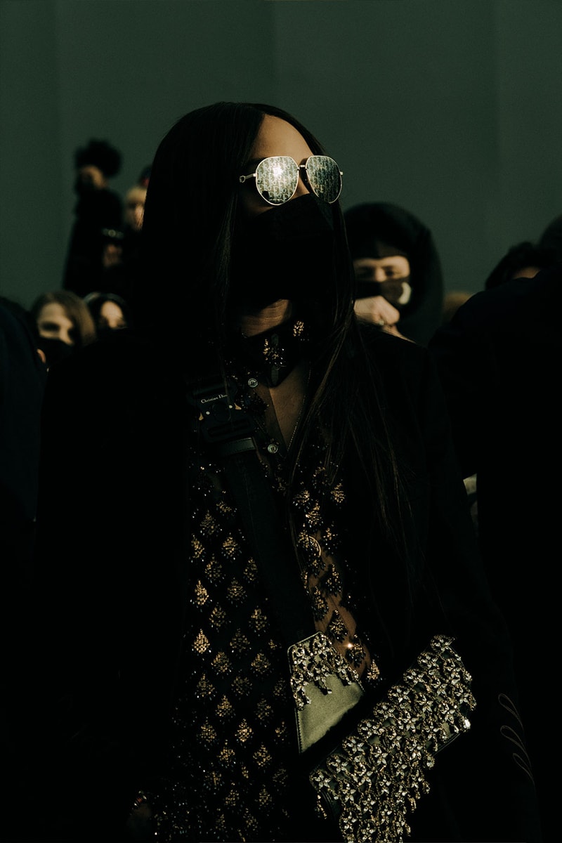 Paris Fashion Week Mens Fall Winter 2022 FW22 Street Style Kanye West Julia Fox