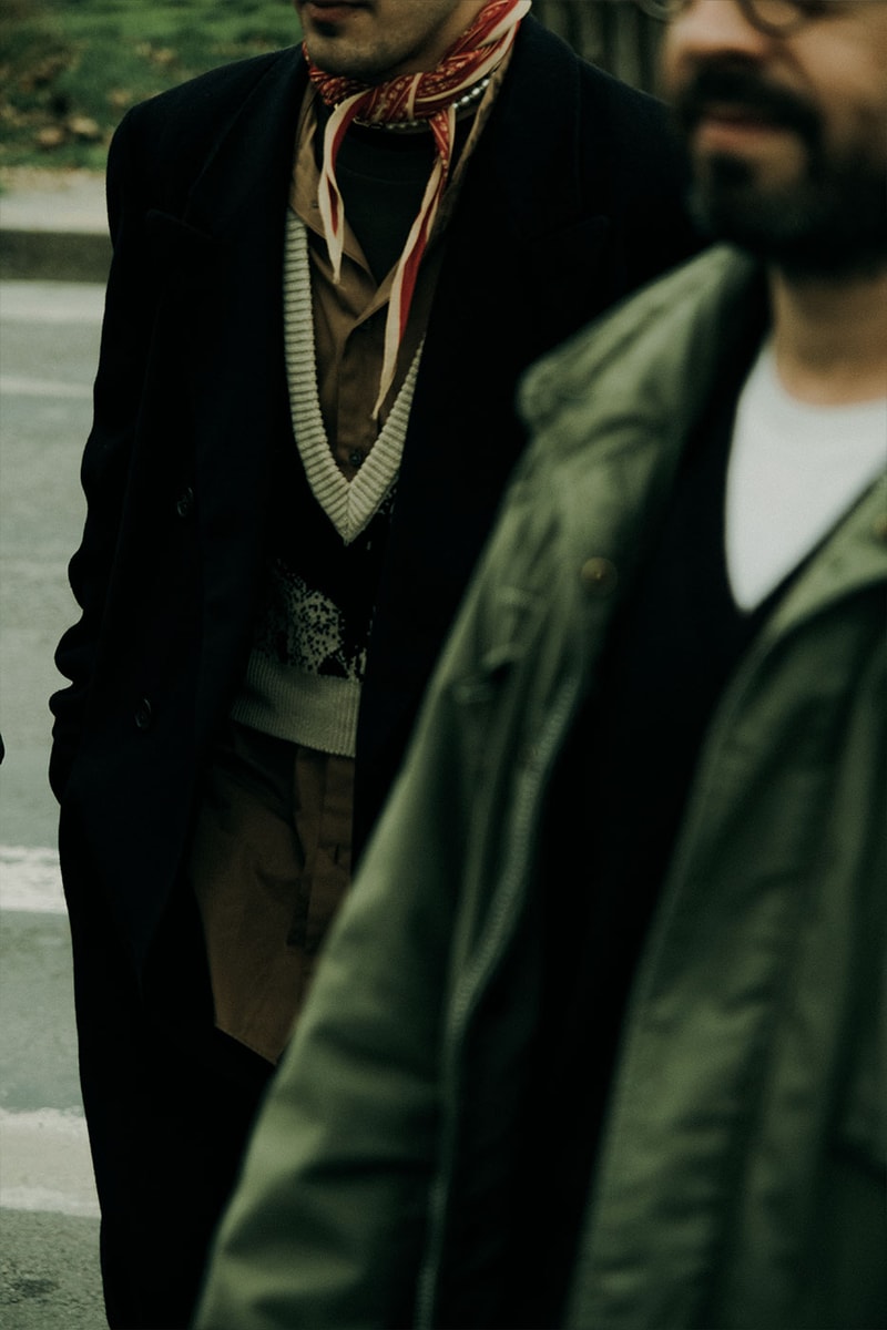 Paris Fashion Week Mens Fall Winter 2022 FW22 Street Style Kanye West Julia Fox