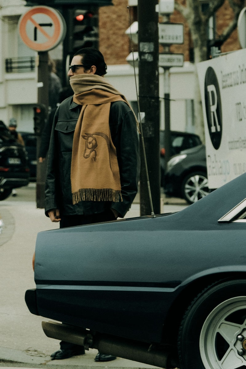 Paris Fashion Week Mens Fall Winter 2022 FW22 Street Style Kanye West Julia Fox