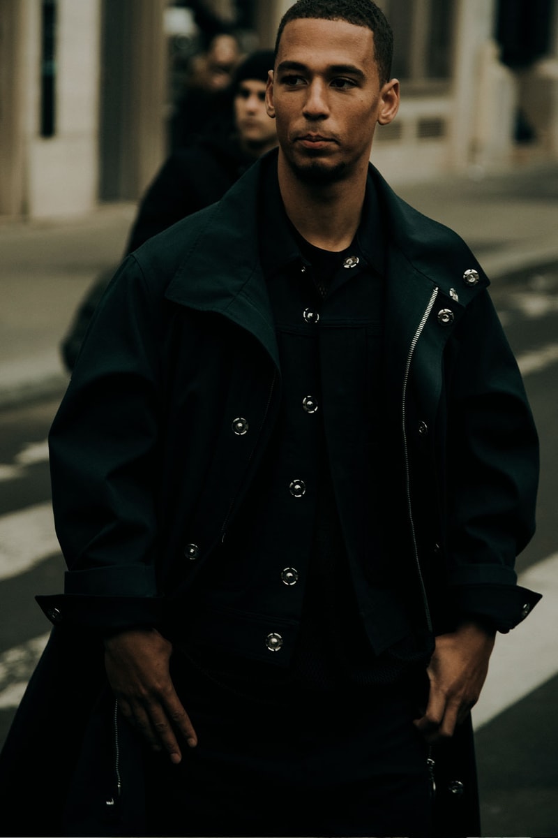 Paris Fashion Week Mens Fall Winter 2022 FW22 Street Style Kanye West Julia Fox