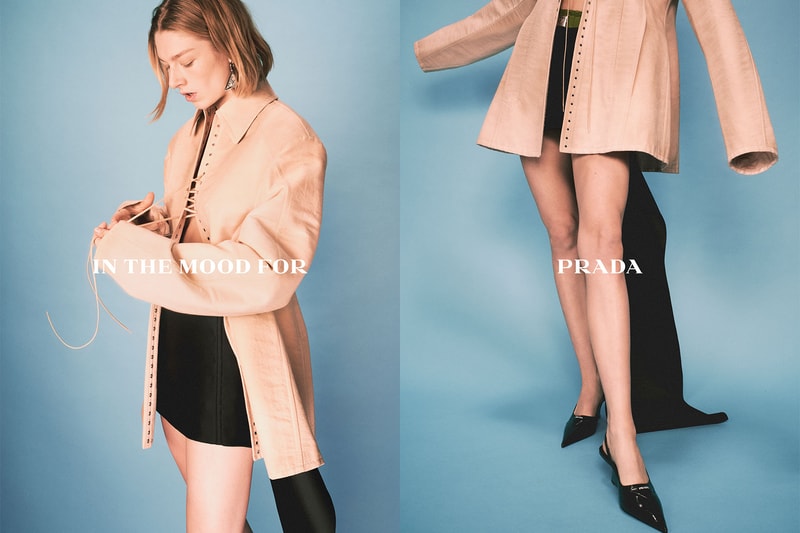 Prada Spring Summer Campaign Hunter Schafer Miuccia Raf Simons Collection 