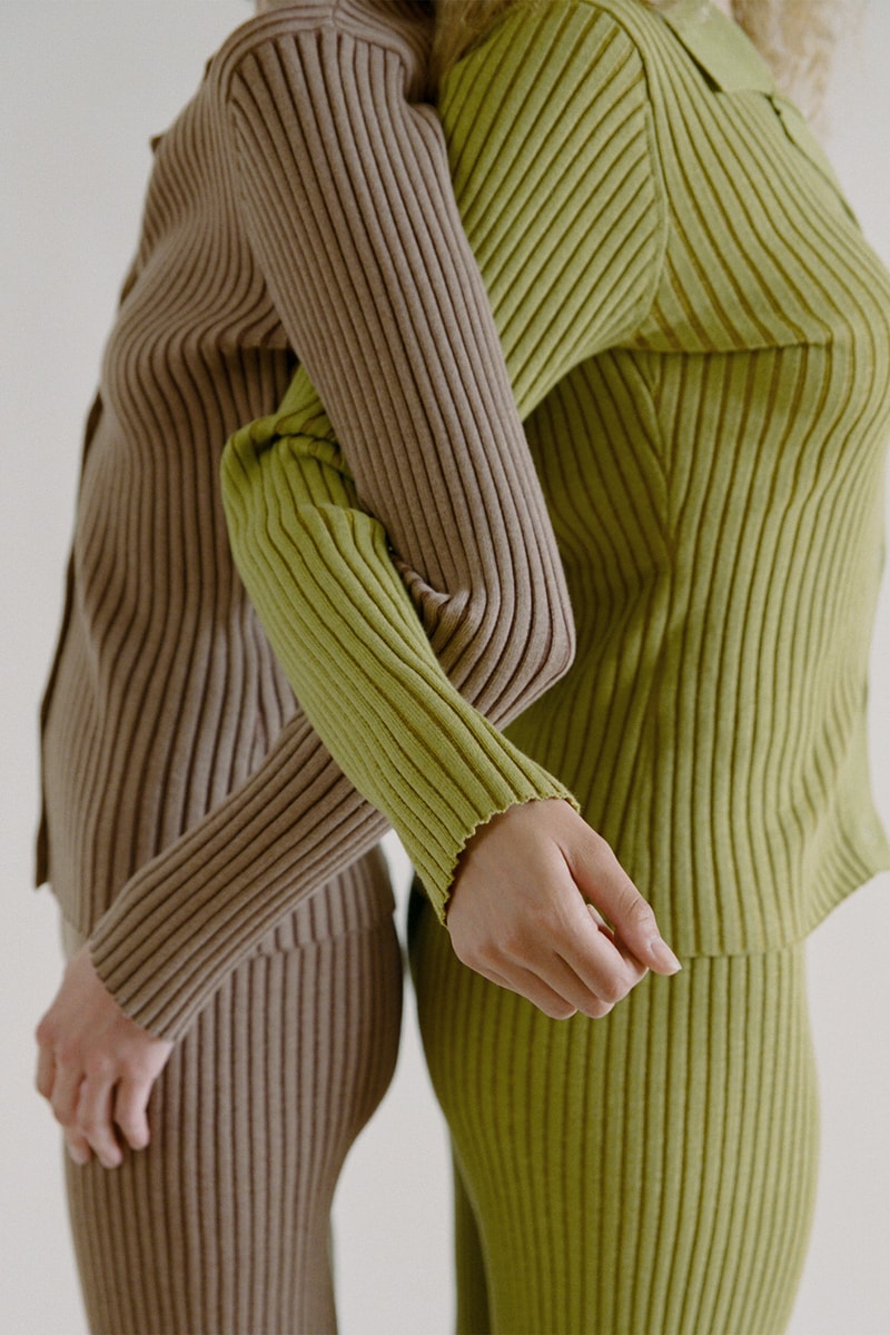 Rationalle Matching Sets Outerwear Lookbook Olive Brown Details