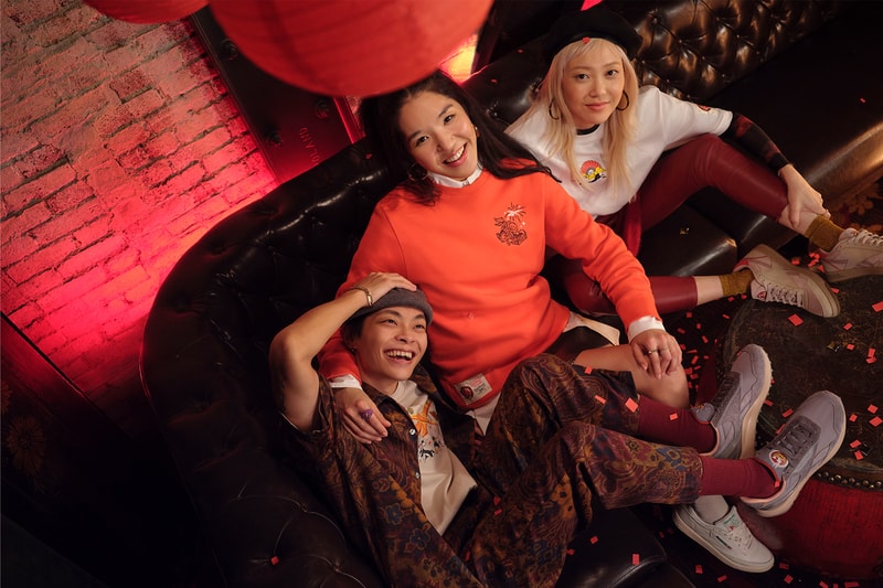 Reebok Warner Bros. Lunar New Year Collection Sneakers T-shirts Crewnecks Red White