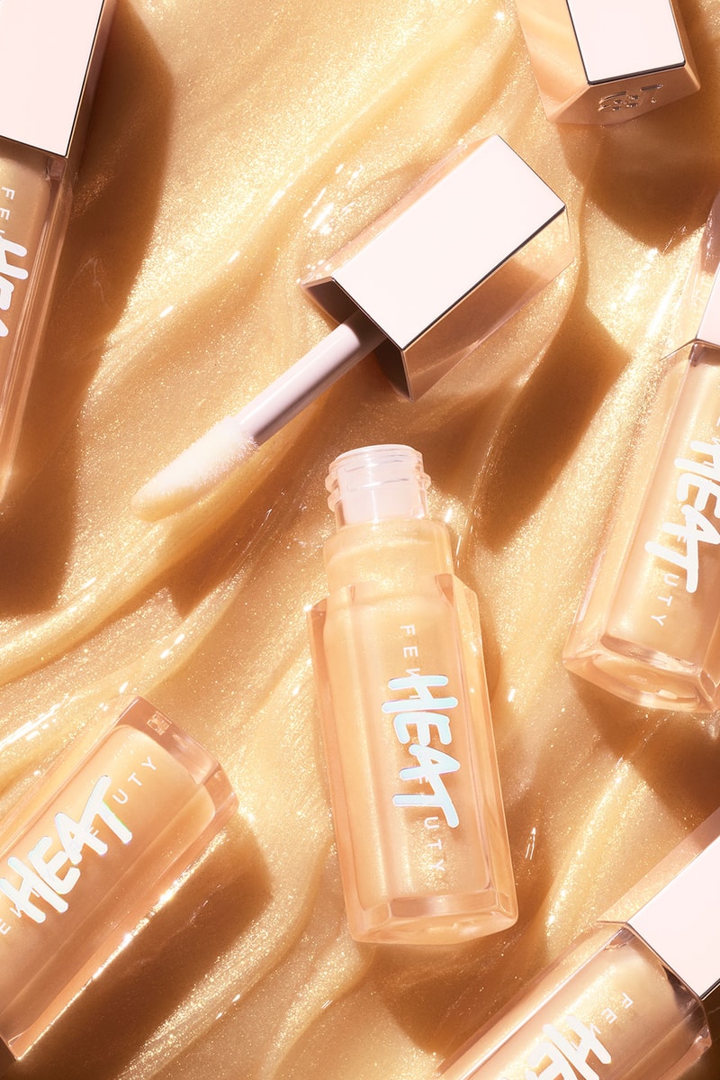 Rihanna Fenty Beauty Lip Gloss Bomb Heat Lemon Lava Makeup