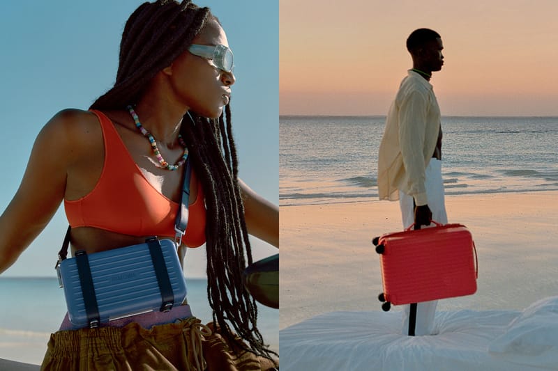 RIMOWA Introduces 2 New Colorways, "Flamingo" and "Azure"