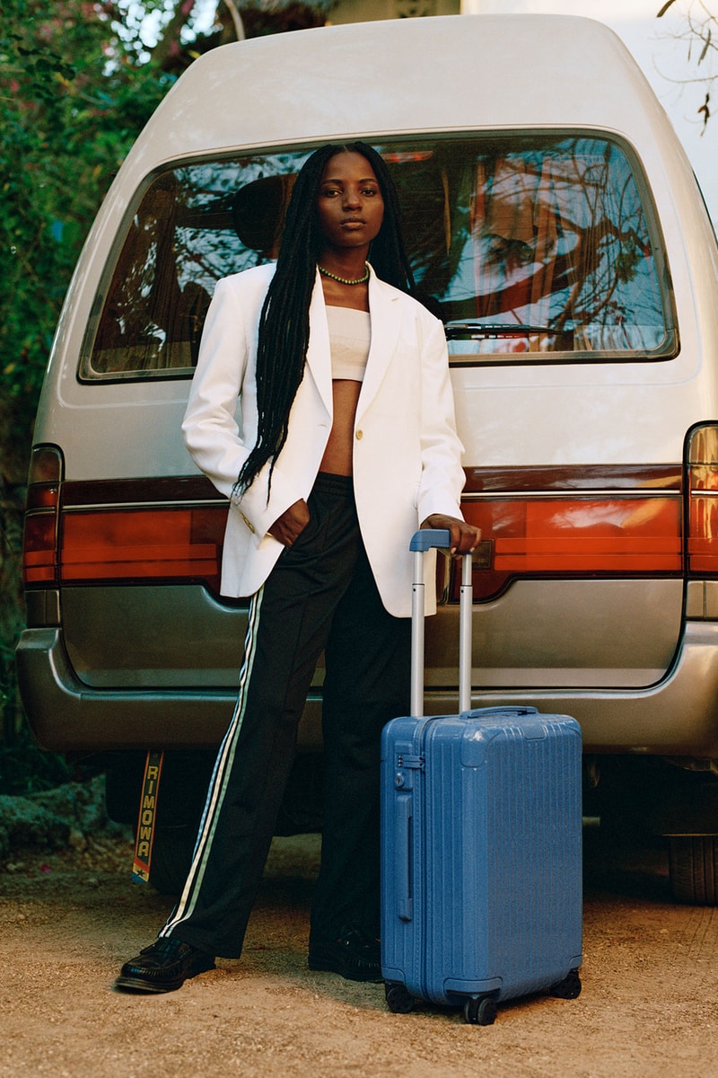 RIMOWA Tanzania Capsule Azure Trunk Suitcase