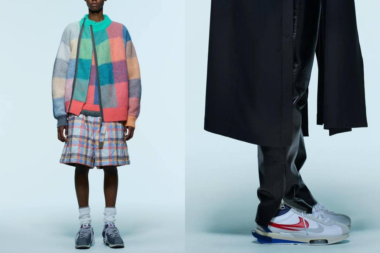 Mens Fashion Week Fall Winter 2022 Designer Sneakers Louis Vuitton Fendi Sacai Nike Cortez