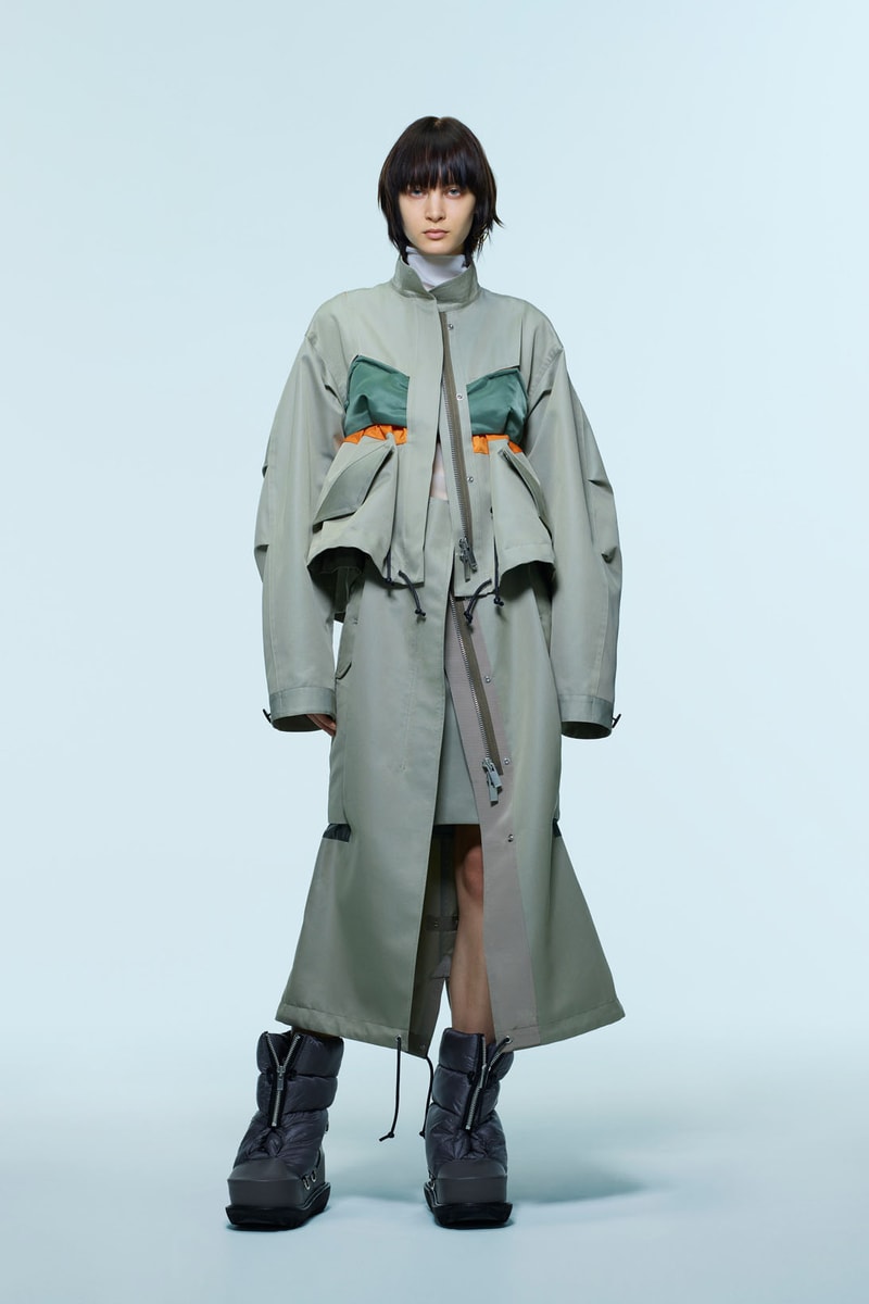 sacai Pre-Fall Womenswear Collection Chitose Abe Madsaki Collaboration Images