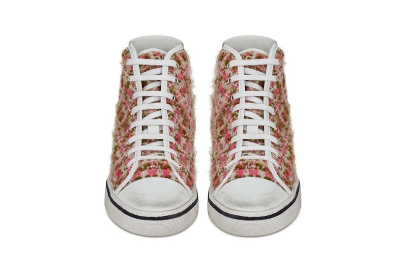 Saint Laurent Bedford Sneaker Pink Green Price Release Date