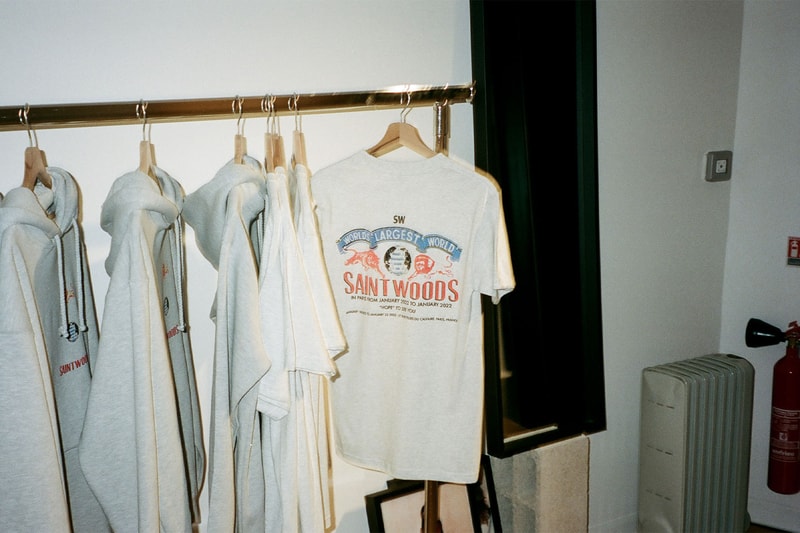 Saintwoods Paris Exclusives Collection Fashion Week T-shirt