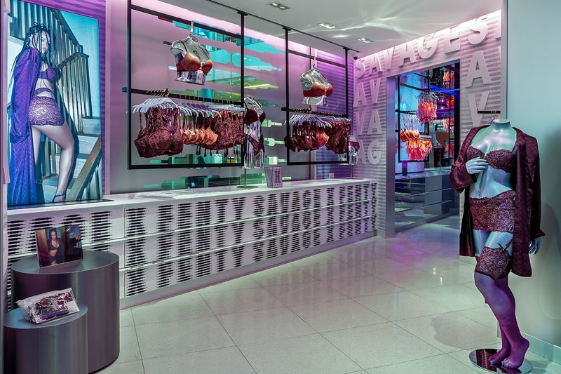Rihanna Savage X Fenty Brick-and-Mortar Store Las Vegas Lingerie