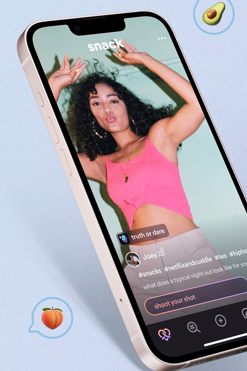 Snack Online Dating App Anti Ghosting Interface