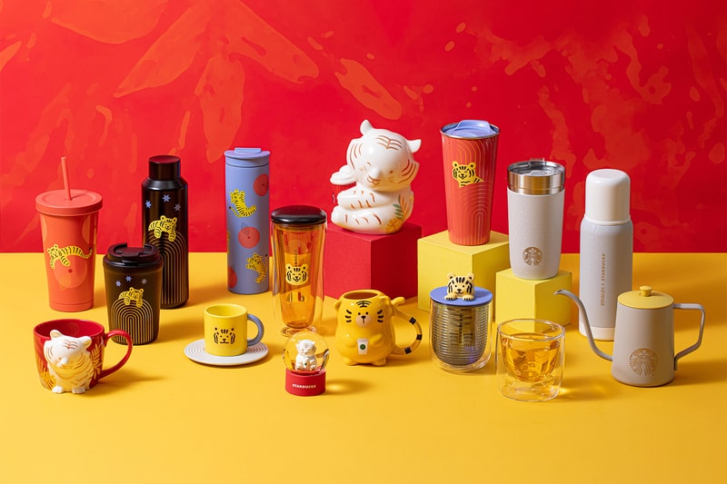 Starbucks Year of the Tiger Collection Hong Kong Tumblers Mugs Bottles
