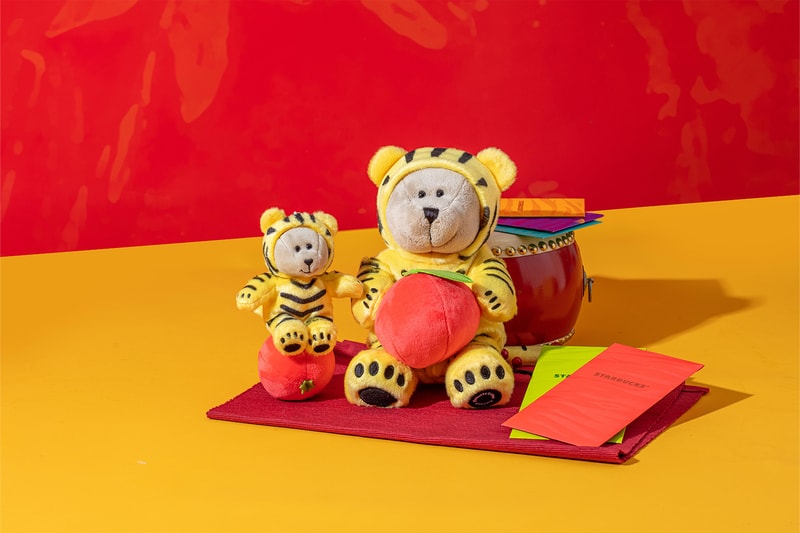 Starbucks Year of the Tiger Collection Hong Kong Bearista Bear