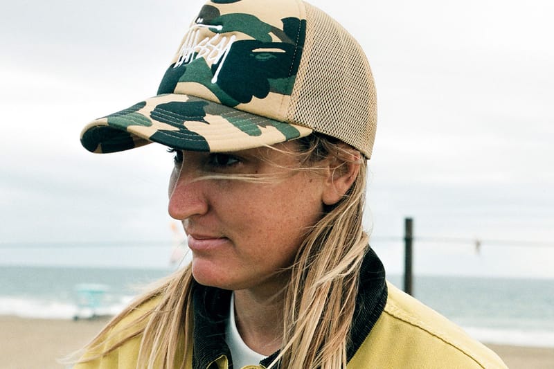 Stussy Reworks BAPE's Signature Camo Trucker Hat