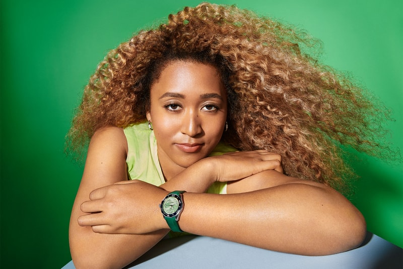 Naomi Osaka TAG Heuer Aquaracer Professional 300 Watch Collaboration Green