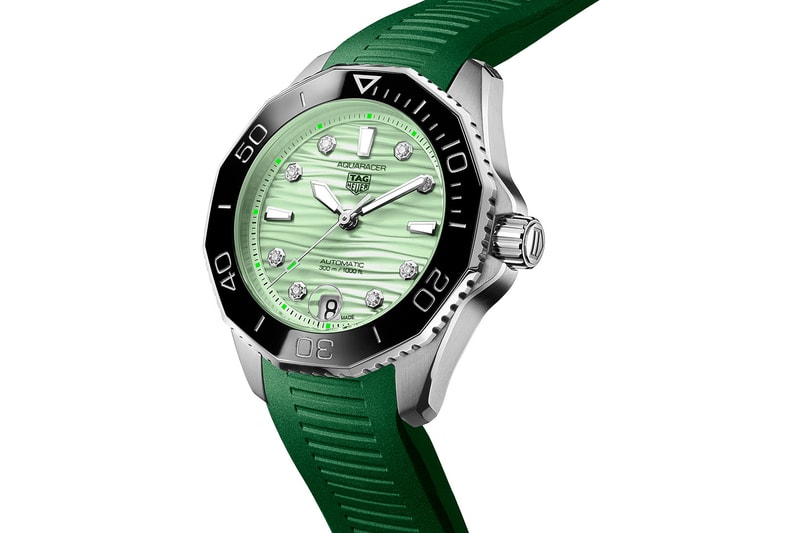 Naomi Osaka TAG Heuer Aquaracer Professional 300 Watch Dial Bezel Crown Strap
