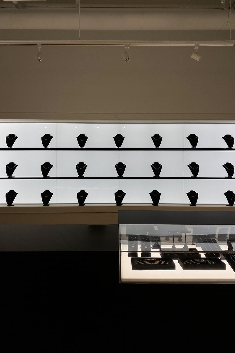 The M Jewelers NoLita Store New York Accessories Necklaces Earrings Valentine's Day Store Interior