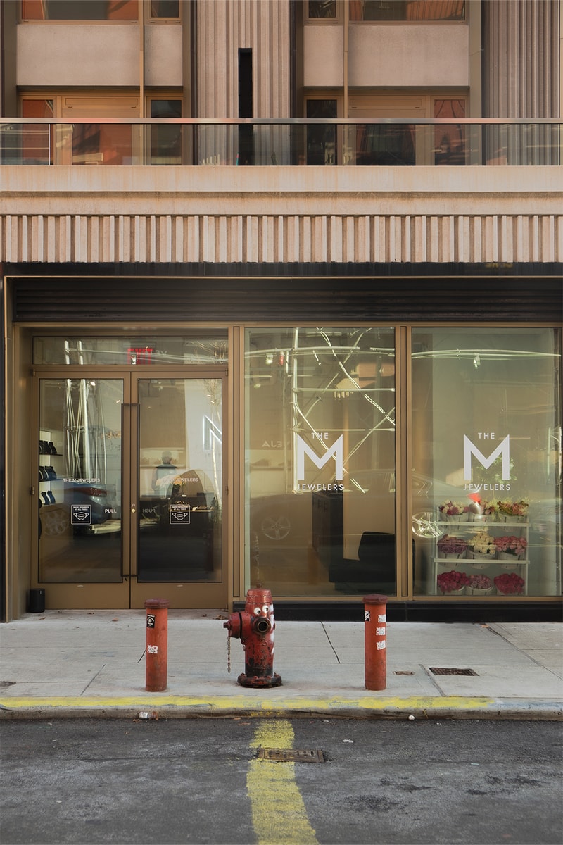 The M Jewelers NoLita Store New York Accessories Necklaces Earrings Valentine's Day Storefront