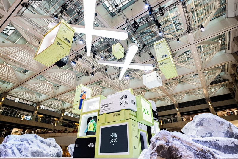 The North Face XX Kaws Collaboration Installation LANDMARK