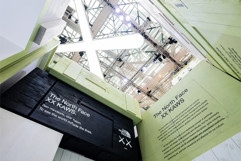 The North Face XX Kaws Installation Pop-Up Store LANDMARK Ceiling
