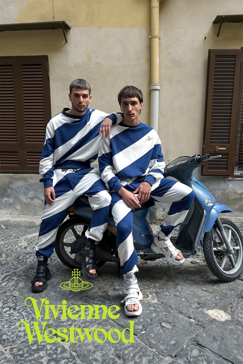Vivienne Westwood Spring Summer Campaign Naples Juergen Teller Andreas Kronthaler Sailor Sweater Pants Gladiator Sandals