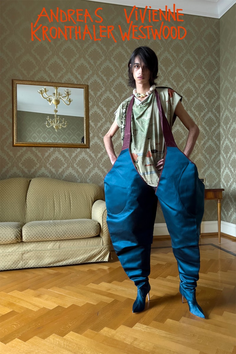 Vivienne Westwood Spring Summer Campaign Naples Juergen Teller Andreas Kronthaler Shirt Pants Green Blue