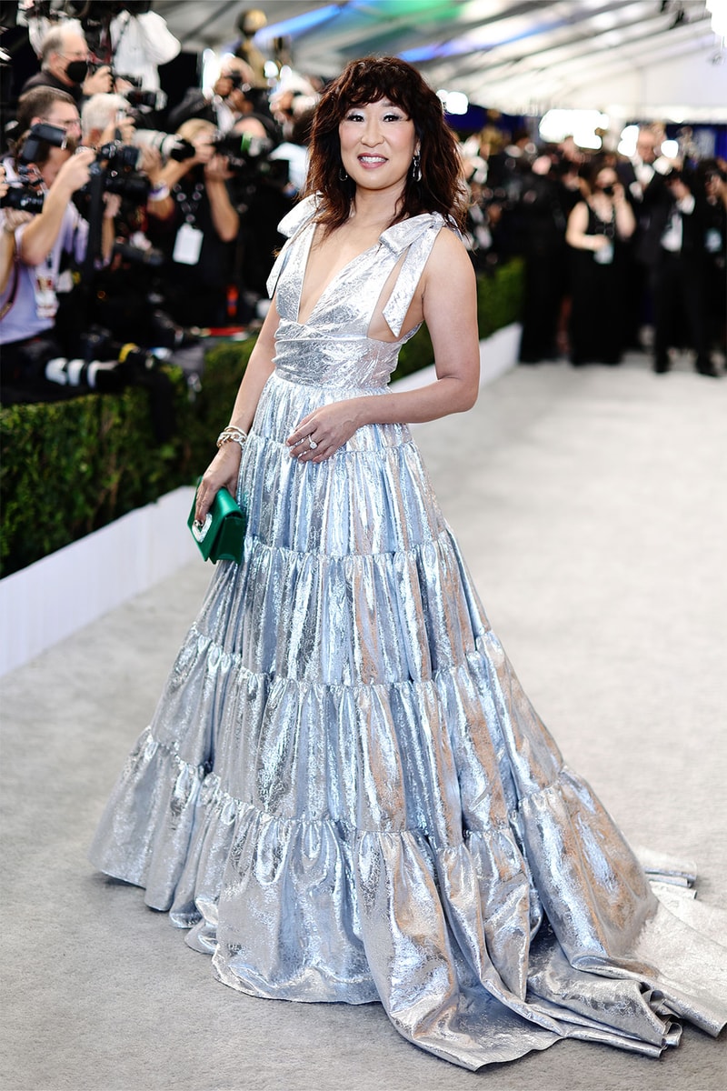 2022 28th SAG Awards Red Carpet Sandra Oh
